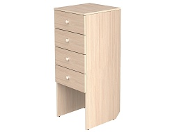 Шкаф для читательских формуляров библиотечный (Дуб Молочный)