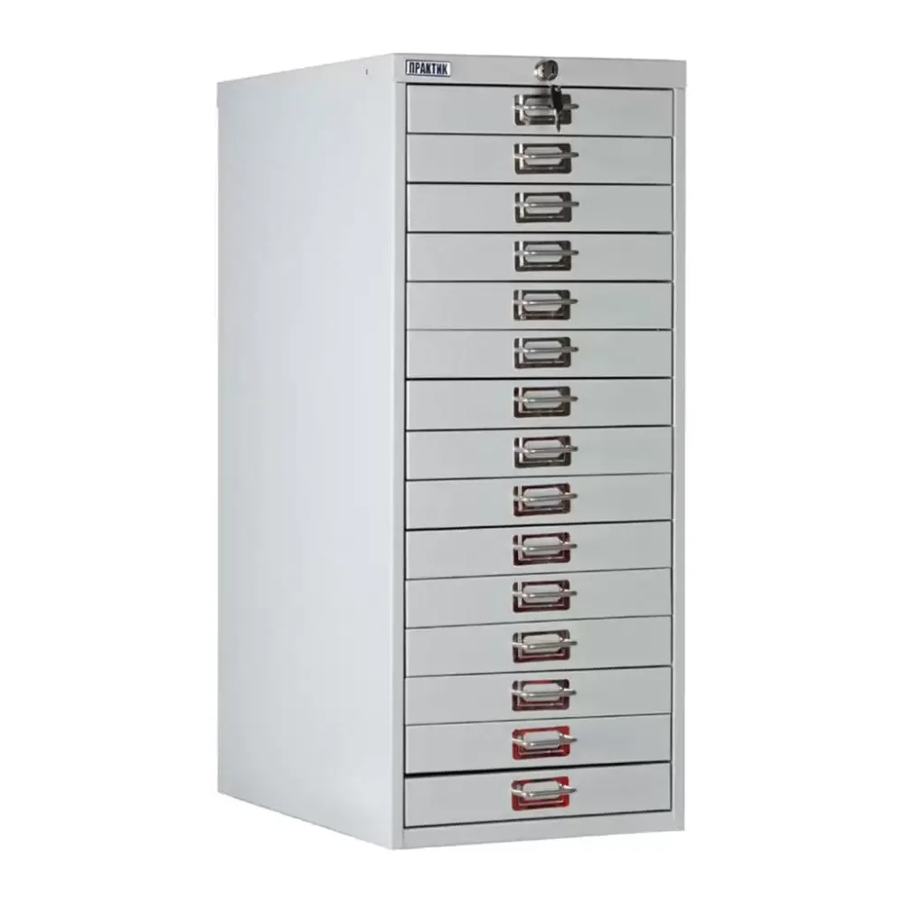 Картотечный шкаф ПРАКТИК MDC-A3/910/15