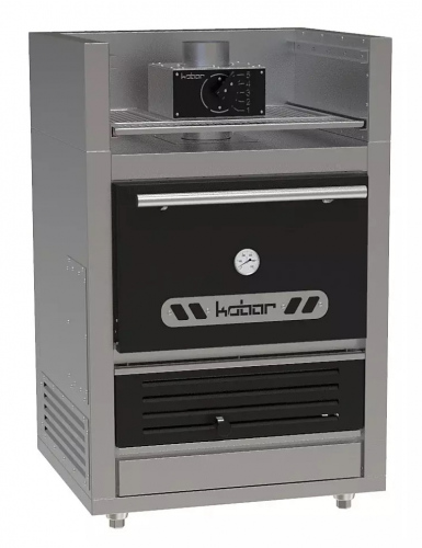 Печь Хоспер + полка для подогрева КОБОР FIRE-45-M BC