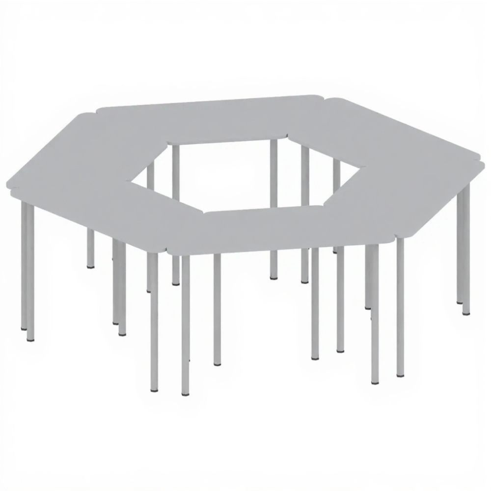 Комплект столов «Трапеция» ДС-АД-94, серый