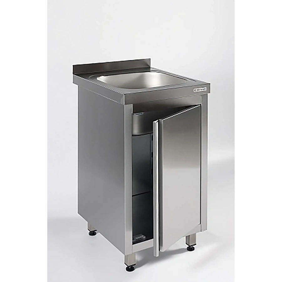 Ванна моечная односекционная цельнотянутая с бортом закрытая ВМЦЗ-1/6/6-Б