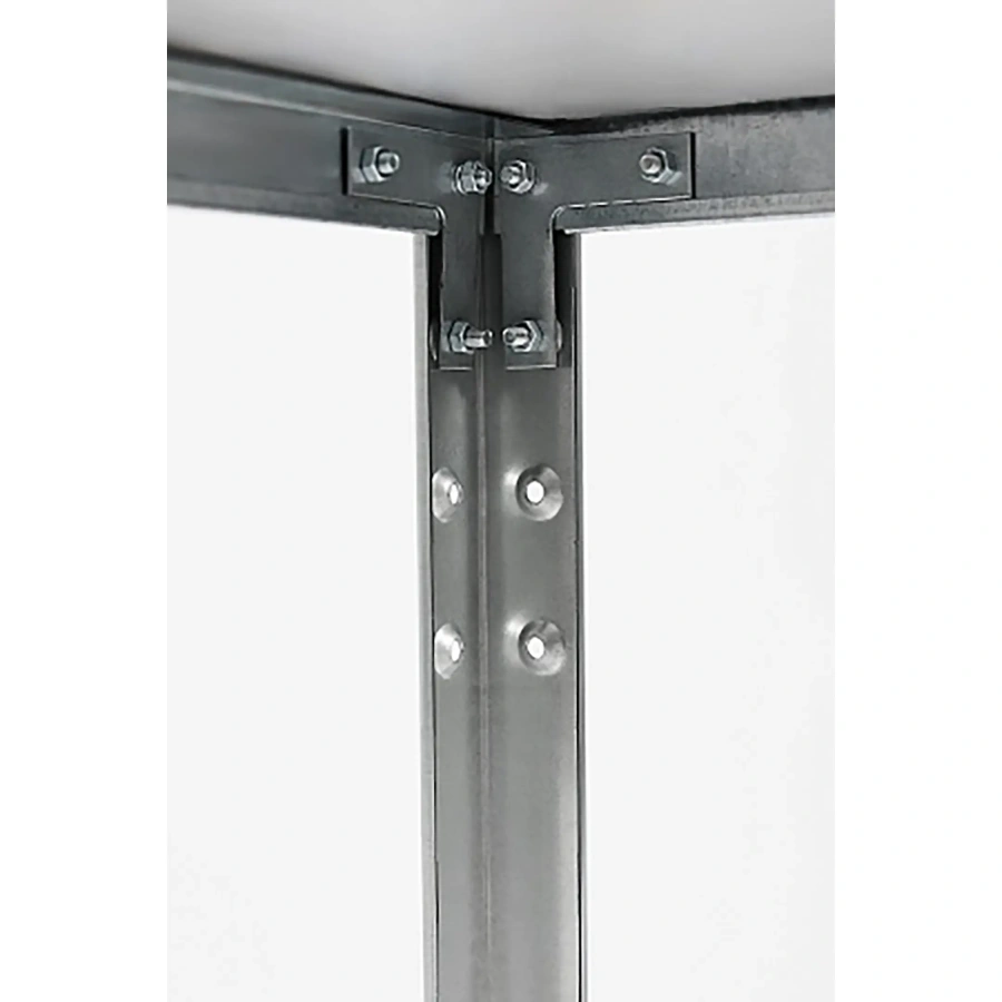 Ванна моечная двухсекционная с бортом ВМС-2/8-Б-ЭЦ