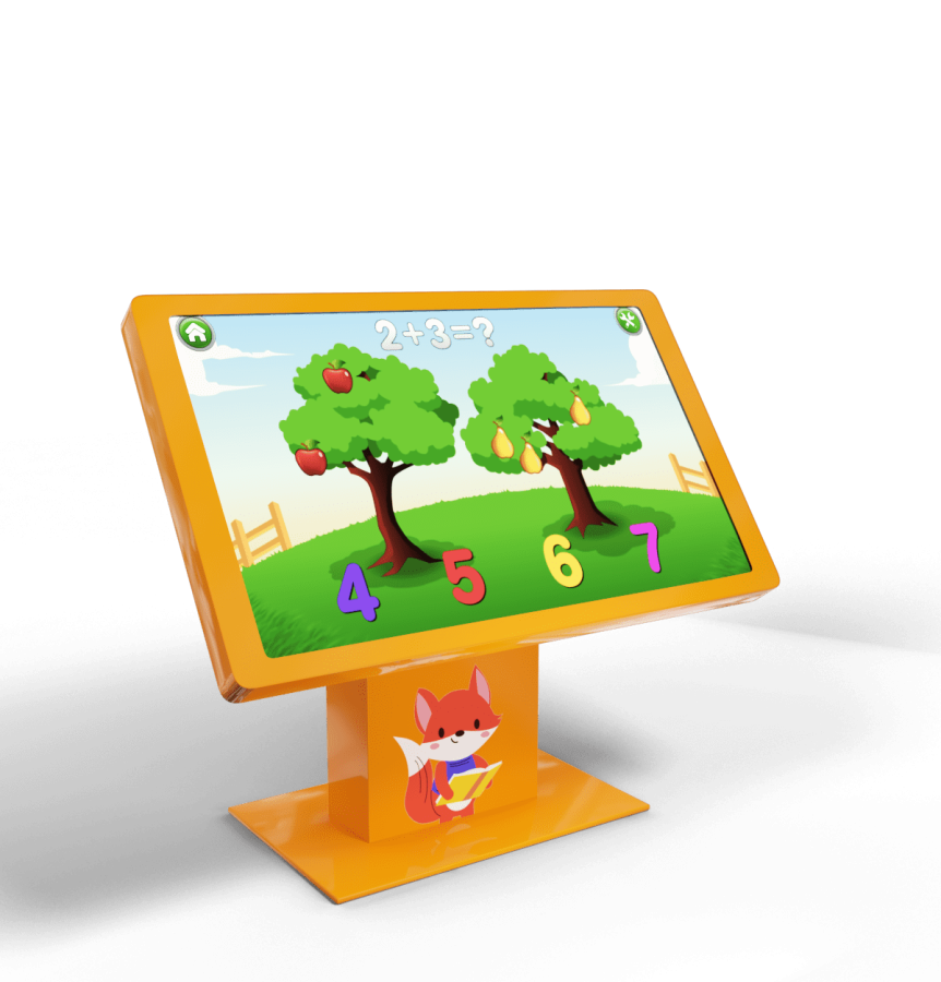 Детский сенсорный стол с регулировкой угла наклона Bumblebee Mini 32