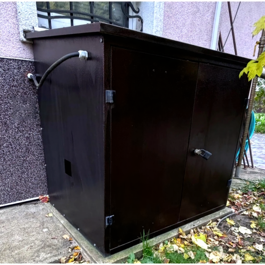 Защитный кожух для генератора (коричневый) 1010х1050х806