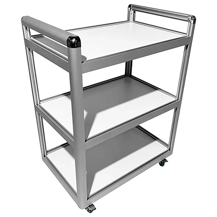 Столик лабораторный подкатной MED 14.001al (белый)