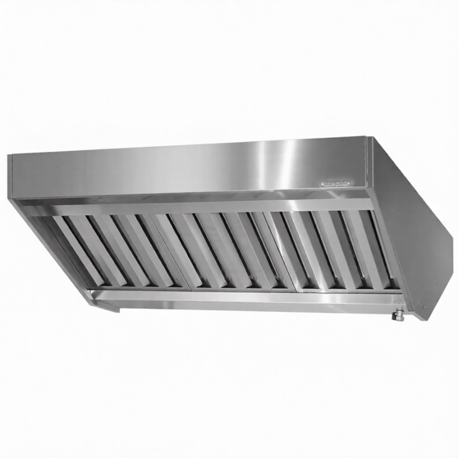 Зонт вытяжной полуоткрытый ЗВПб 400х1000х1600 «Base» островной