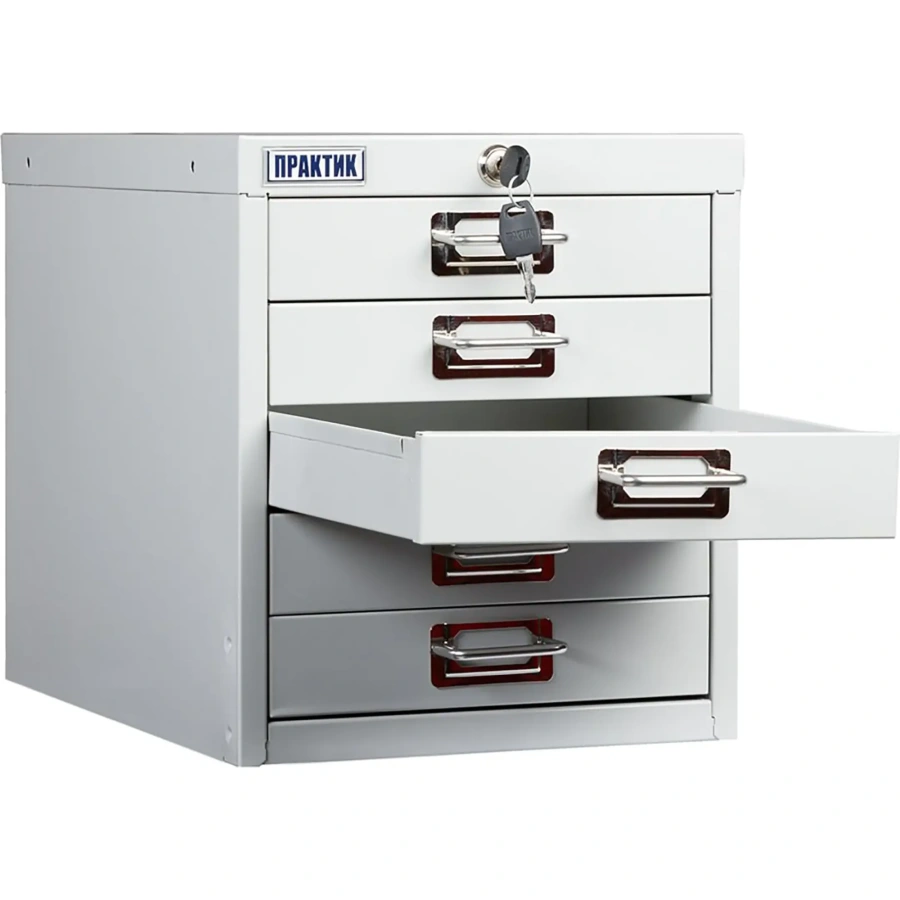 Картотечный шкаф ПРАКТИК MDC-A4/315/5