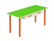 Стол детский 2-местный с ящиками "цветной" 1 г/р