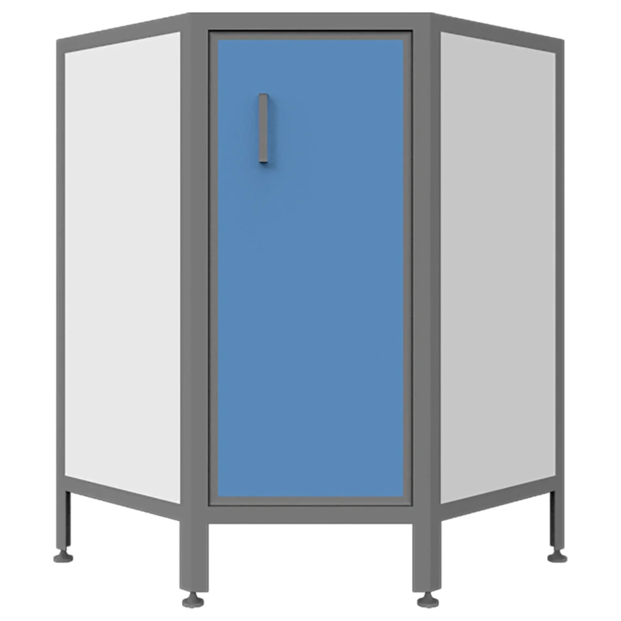 Стол-мойка лабораторная MED 13.006al (белый)