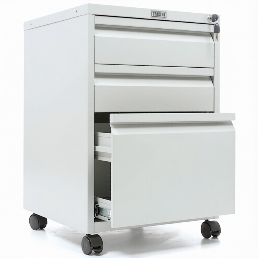 Тумба мобильная Практик BFC-70/3 (AP-1)