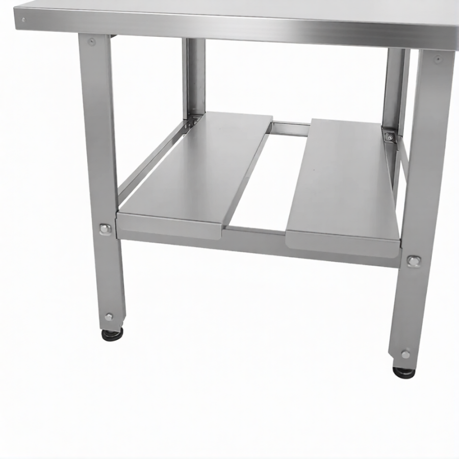 Ванна моечная ВМСн 1350  1 м/о 1250х600х350 (полка с отв., борт; ножка угл.)