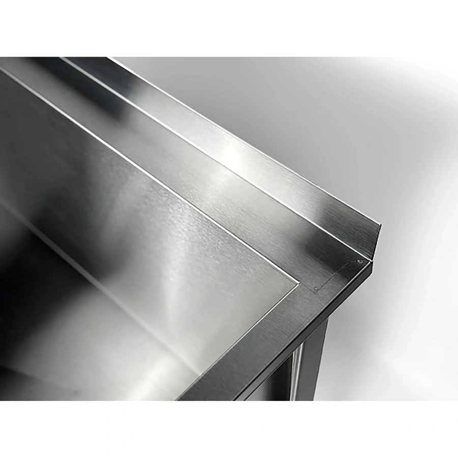 Ванна котломоечная с бортом ВМСК-1/15/8-Б-ЭН