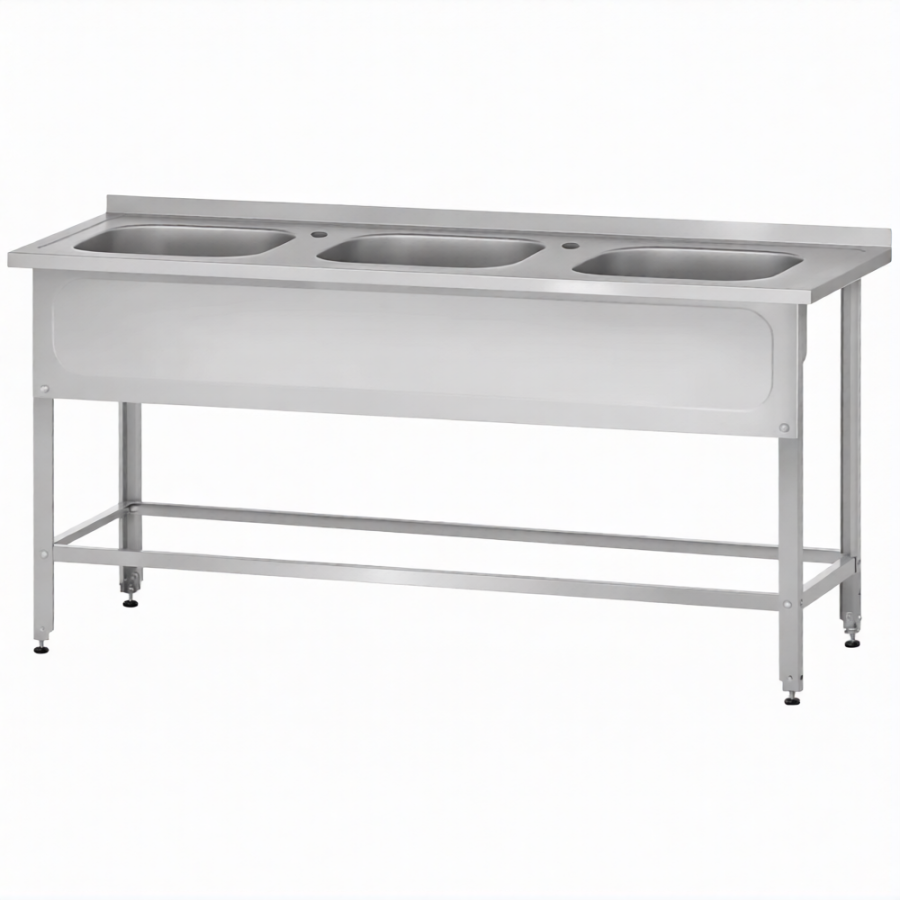 Ванна ВМЦн 860х1800х700  3 м/о, борт, отв. д/смесит., экран (ножка угловая)